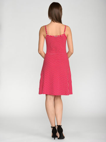 Pussy Deluxe Jurk "Dotties Classic" rood