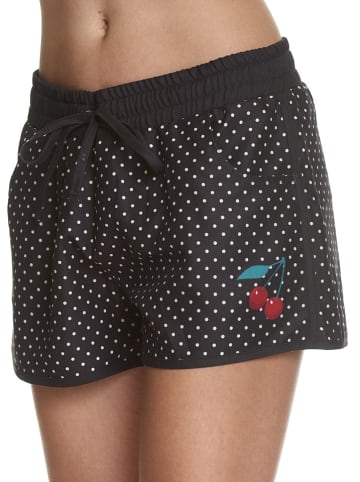 Pussy Deluxe Badeshorts "Minimal Dots" in Schwarz