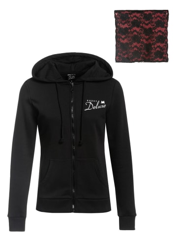 Pussy Deluxe 2-delige outfit "Stay Safe" zwart