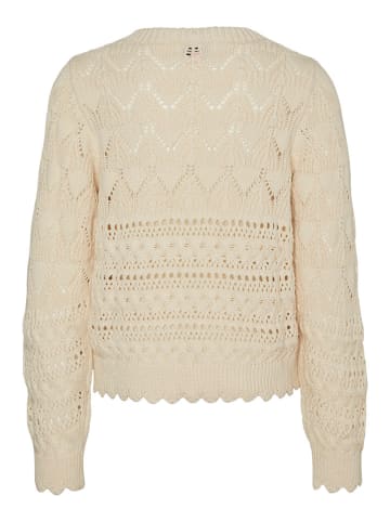 Vero Moda Girl Sweter w kolorze kremowym
