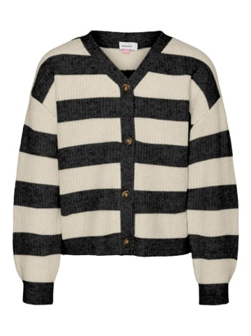 Vero Moda Girl Kardigan w kolorze czarno-kremowym