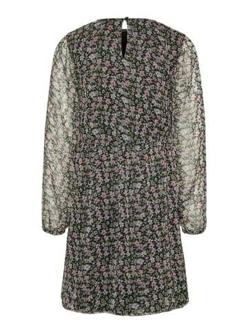 Vero Moda Girl Sukienka w kolorze czarno-jasnoróżowo-fioletowym