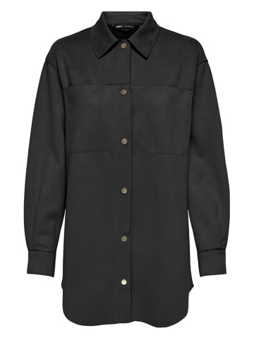 ONLY Hemdjacke in Schwarz