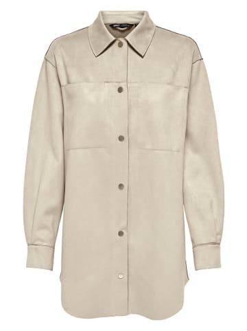 ONLY Hemdjacke in Beige