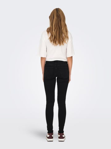 ONLY Dżinsy - Skinny fit - w kolorze czarnym