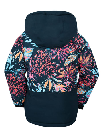 Peek U Ski-/ Snowboardjacke "Seren" in Hellblau/ Orange/ Dunkelblau