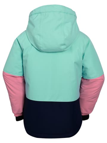 Peek U Ski-/snowboardjas "Ciel" mintgroen/lichtroze