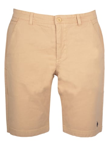 U.S. Polo Assn. Szorty chino w kolorze beżowym