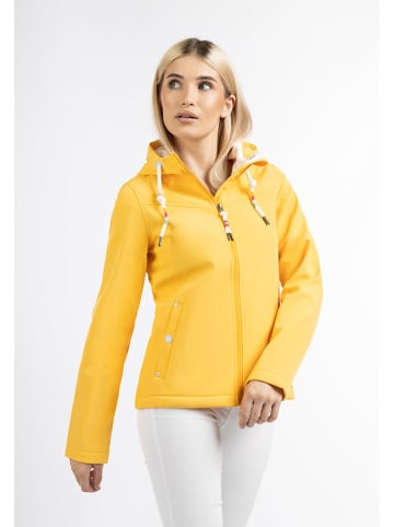 Schmuddelwedda Softshelljacke in Gelb
