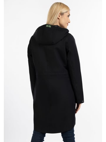 Schmuddelwedda Regenmantel in Schwarz