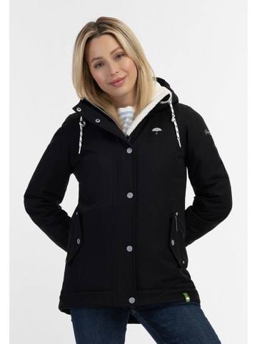 Schmuddelwedda Winterjacke in Schwarz