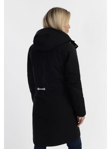 Schmuddelwedda Parka in Schwarz