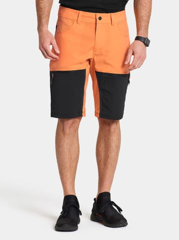 Didriksons Funktionsshorts "Kallax" in Orange/ Schwarz