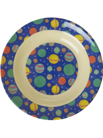 Rice Kom blauw/crème - Ø 20 cm