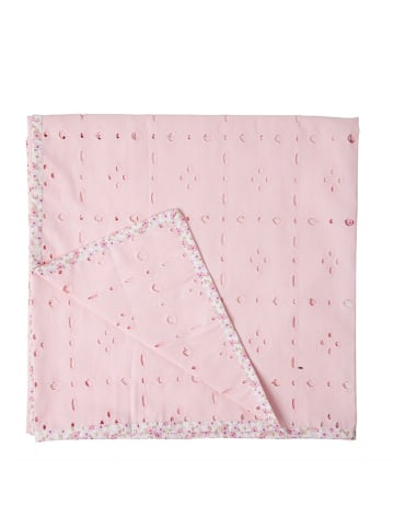 Rice Tischdecke in Rosa - (L)100 x (B)100 cm