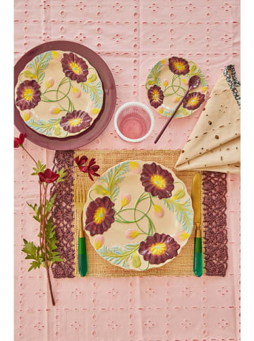 Rice Tischdecke in Rosa - (L)100 x (B)100 cm