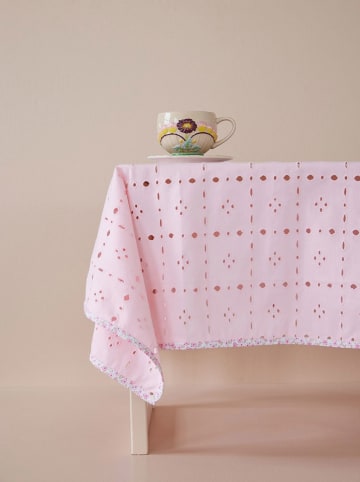Rice Tischdecke in Rosa - (L)100 x (B)100 cm