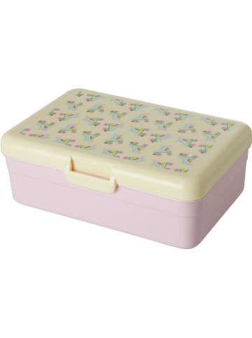 Rice Lunchbox geel/paars - (B)21 x (H)7,5 x (D)14 cm