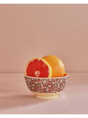Rice Schale "Fall Floral" in Bordeaux/ Bunt - Ø 15 cm