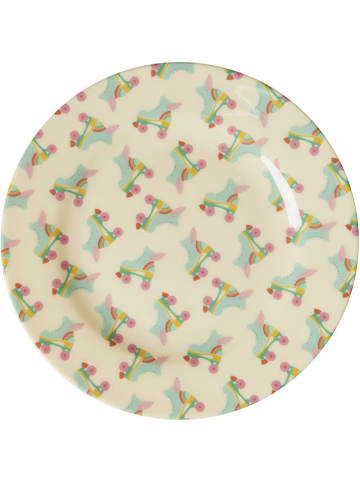 Rice Desertbord crème/mintgroen - Ø 20 cm