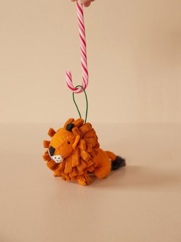 Rice Kerstboomhanger lichtbruin - (L)10 x (B)7 cm