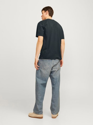 Jack & Jones Koszulka "Bronx" w kolorze granatowym