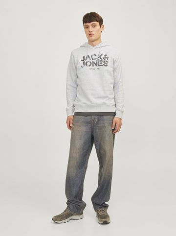 Jack & Jones Hoodie "James" lichtgrijs