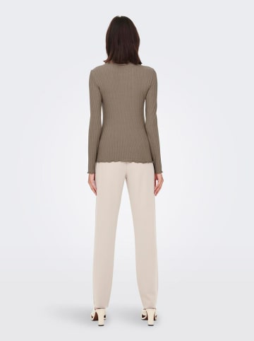JDY Longsleeve lichtbruin