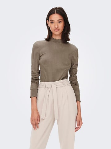 JDY Longsleeve lichtbruin
