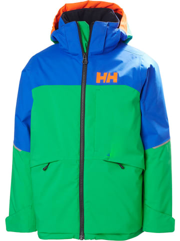 Helly Hansen Ski-/ Snowboardjacke "Summit" in Grün/ Blau