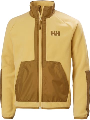 Helly Hansen Fleece vest "Marka" geel/lichtbruin