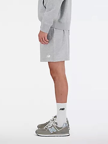 New Balance Szorty dresowe w kolorze szarym