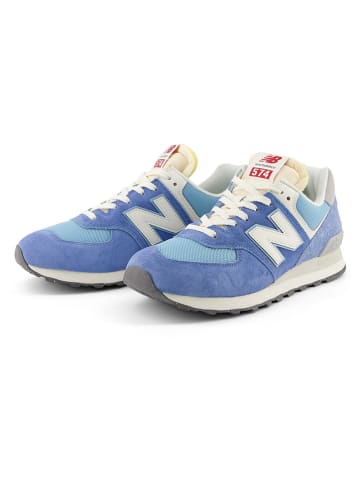 New Balance Leren sneakers U574 blauw lichtblauw goedkoop kopen limango