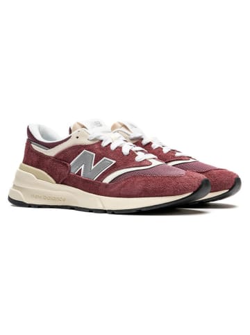 New Balance Leder-Sneakers "U997" in Rot
