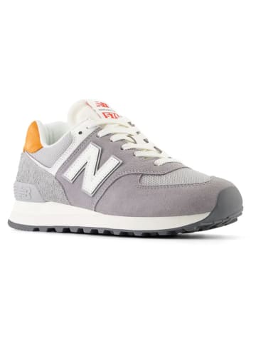New Balance Leren sneakers WL574 grijs goedkoop kopen limango