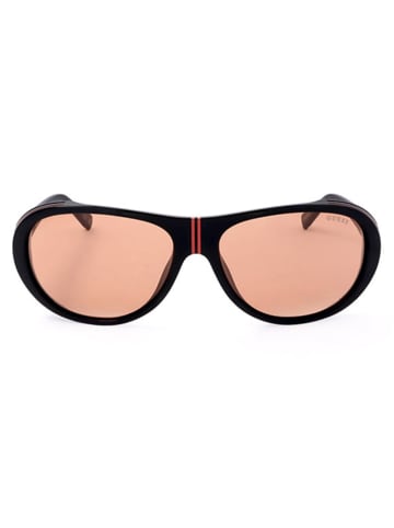 Guess Herren-Sonnenbrille in Schwarz/ Rot