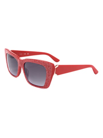 Guess Damen-Sonnenbrille in Rot/ Grau