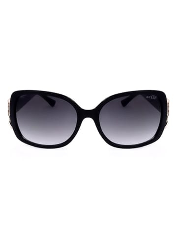 Guess Damskie okulary przeciwsłoneczne w kolorze czarnym