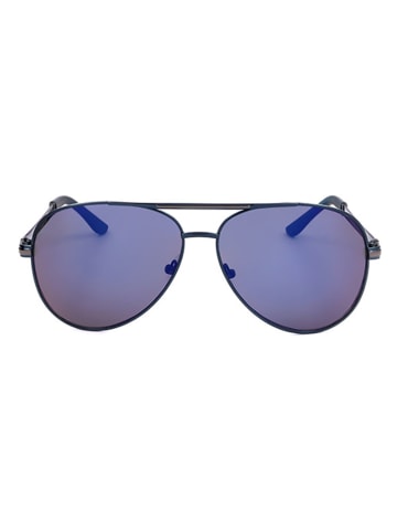 Guess Herren-Sonnenbrille in Silber/ Blau
