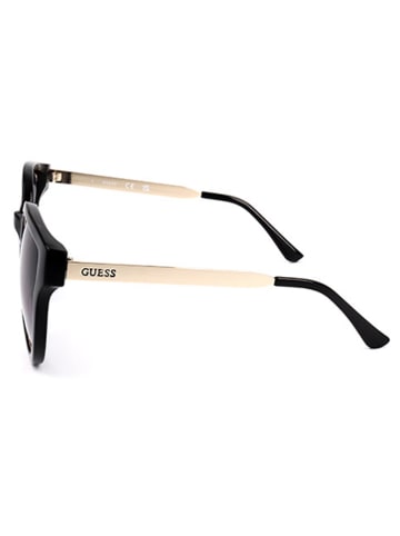Guess Damskie okulary przeciwsłoneczne w kolorze złoto-czarnym