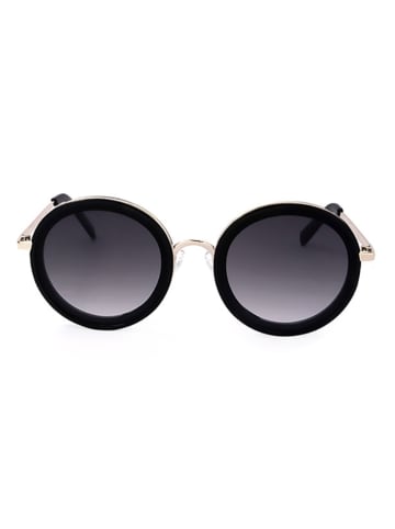 Guess Damskie okulary przeciwsłoneczne w kolorze srebrno-czarnym