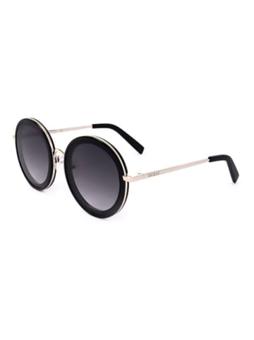 Guess Damen-Sonnenbrille in Schwarz-Silber/ Schwarz