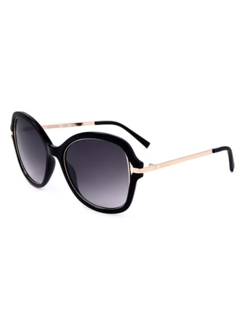Guess Damen-Sonnenbrille in Schwarz-Gold/ Schwarz