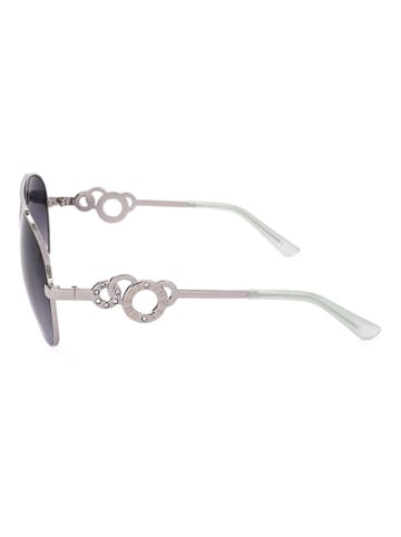 Guess Damen-Sonnenbrille in Silber/ Grau