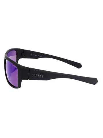 Guess Herren-Sonnenbrille in Schwarz/ Lila