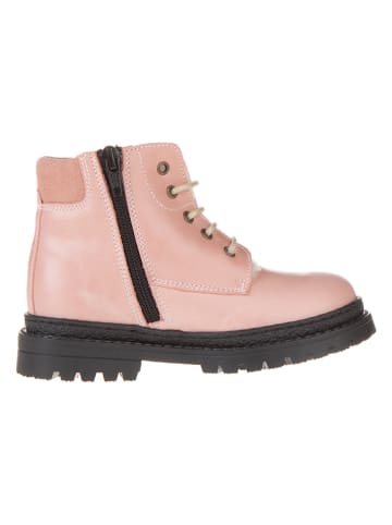 POM POM Leren winterboots lichtroze