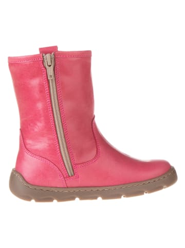 POM POM Leder-Barfußschuhe in Pink