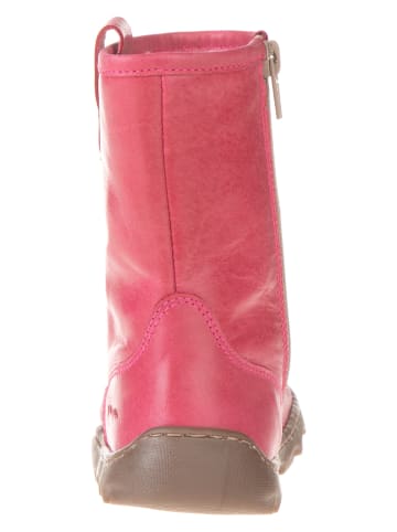 POM POM Leder-Barfußschuhe in Pink