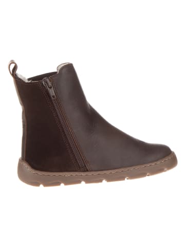 POM POM Leren barefootschoenen bruin
