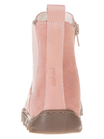 POM POM Leren barefootschoenen lichtroze